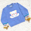 Organic Cotton Sweater for Baby | Blue