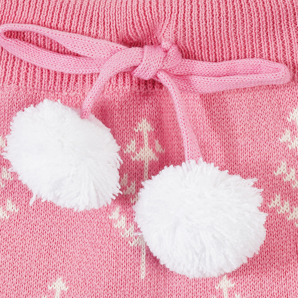 Organic Cotton Baby Pants | Pink