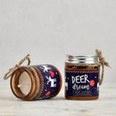 Housewarming Hampers | Natural Soy Wax Scented Candle Jars with Lid Set of 2