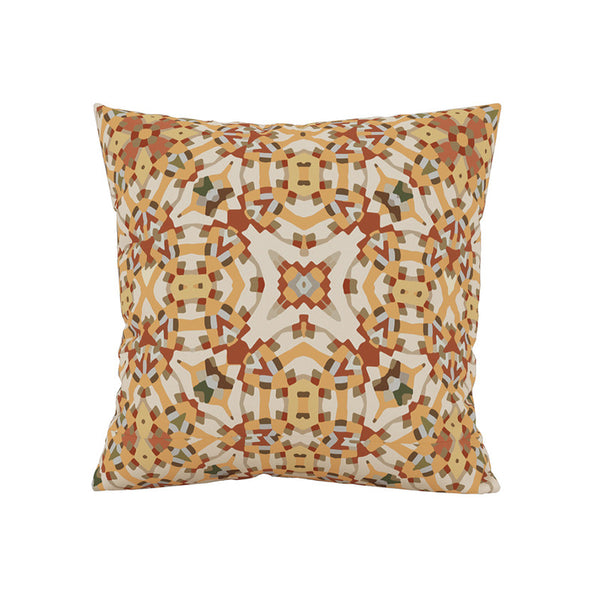 Cotton Cushion Cover | Floral Printed | Yellow