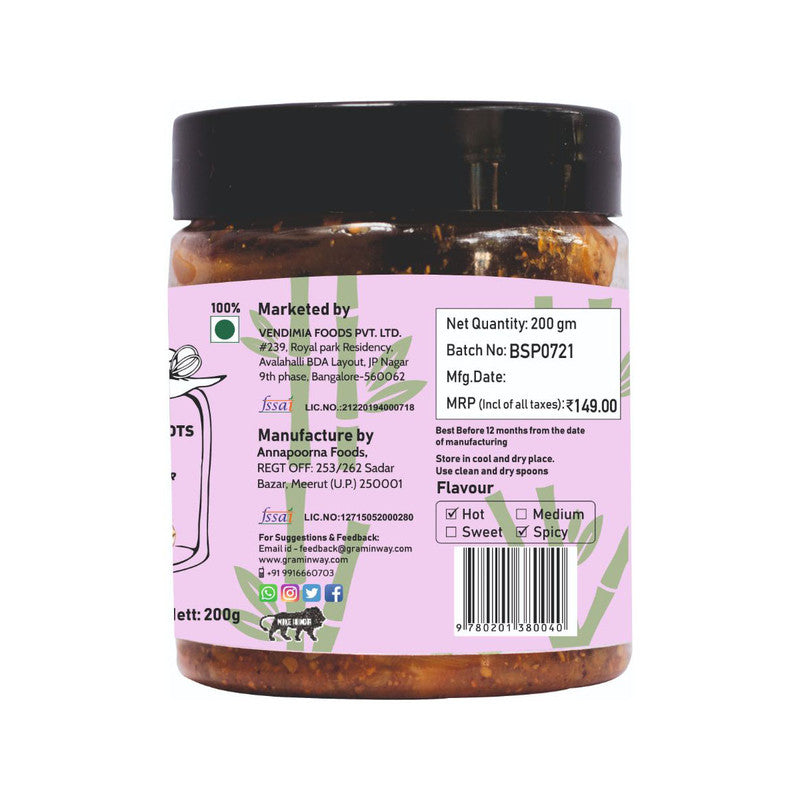 Natural Bamboo Shoots Pickle | 200 g