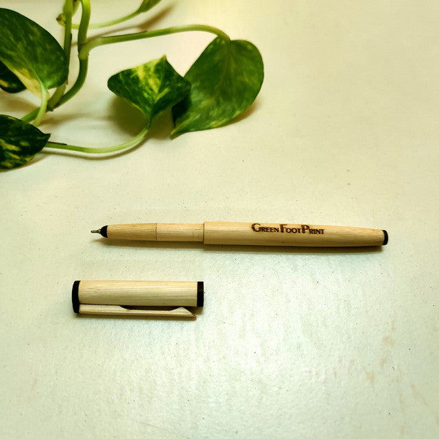 Bamboo Reusable Pens |  Eco Friendly| Return Gift| Corporate Gifting | Pack Of 2