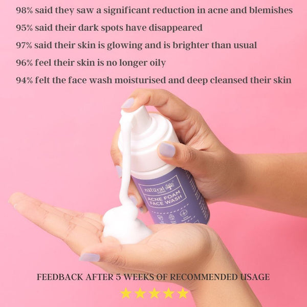 Foam Face Wash | Vitamin C & Hyaluronic Acid | 125 ml