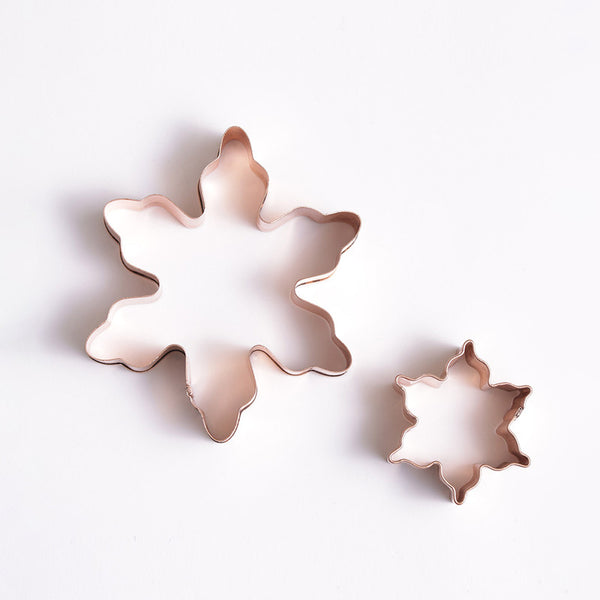 Copper Baking Mould | Snowflake | 2 inches