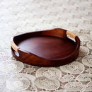 Wooden Platter | Solid Wood | Walnut
