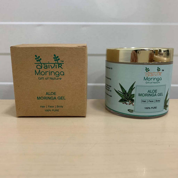 Organic Aloe Moringa Gel | 110 g.