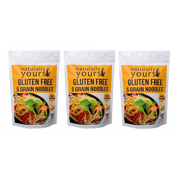 5 Grain Noodles | Gluten Free | High Fiber | 100 g | Pack of 3