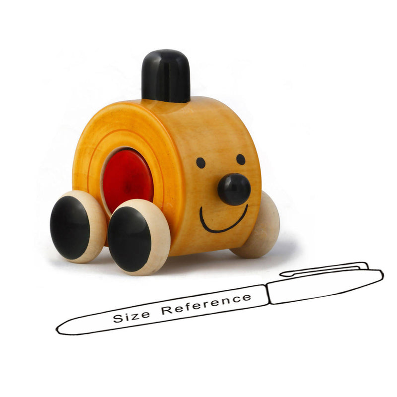 Wooden Moee Push Toy for Kids | BPA Free | Natural Dye