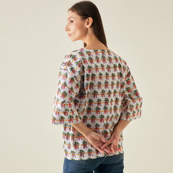 Cotton Shrug | Reversible | Multicolour