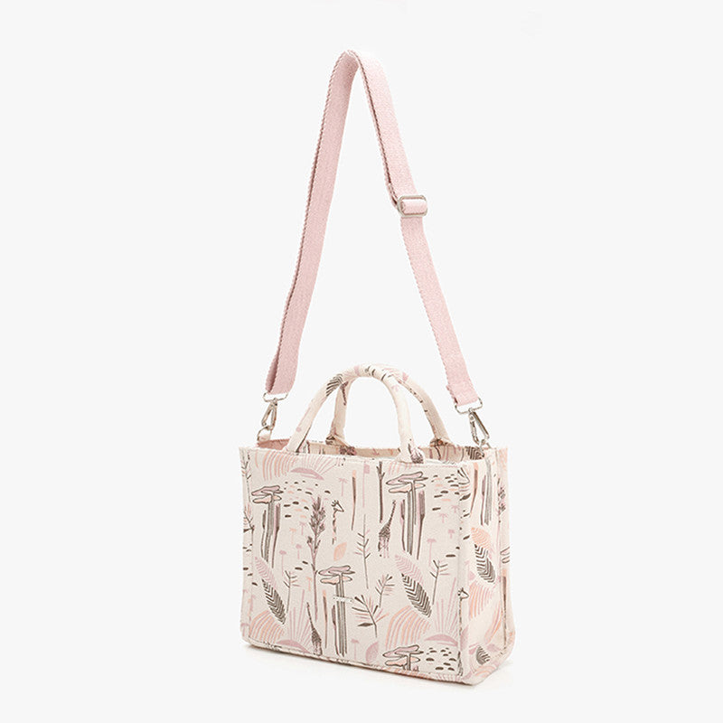 Handbag for Women | Water-Repellent | Printed | Beige