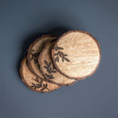 Mango Wood Coasters | Set of 4