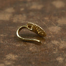 Brass Nose Pin | Clip-On | 22K Gold Plated