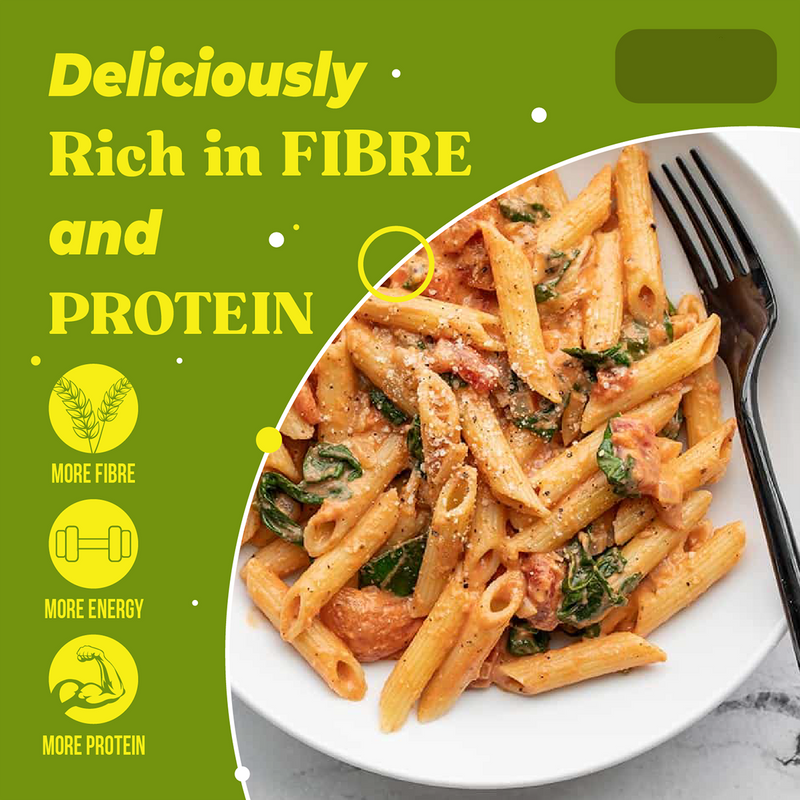 Penne Pasta | High Protein Healthy Diet | Maida Free & Cholesterol Free | 450 g