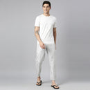 Pure Hemp Lounge Pants | Grey Striped