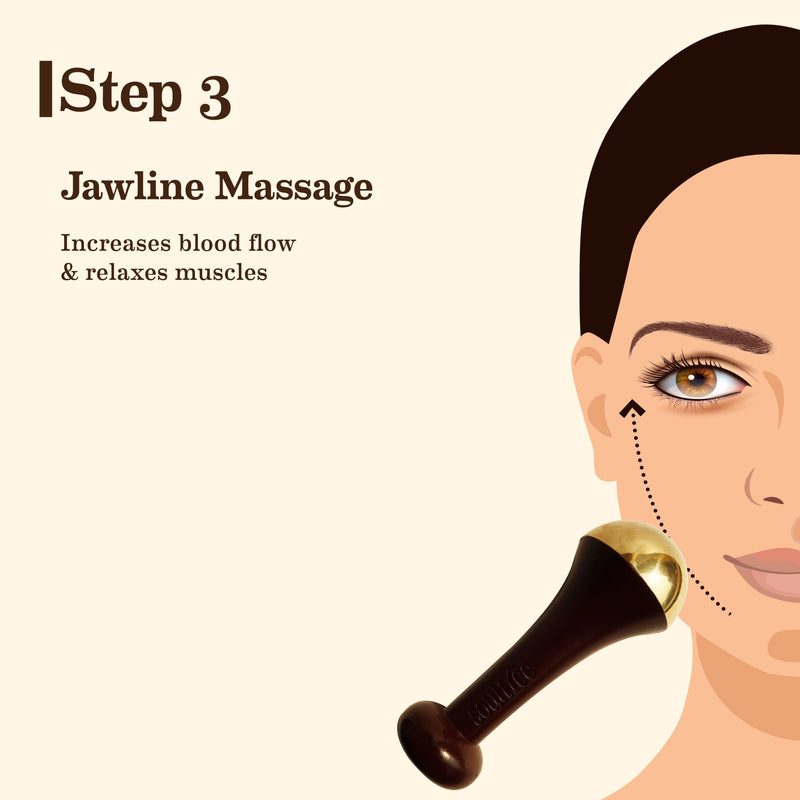 Ayurvedic Kansa Massager | Skin Nourishment