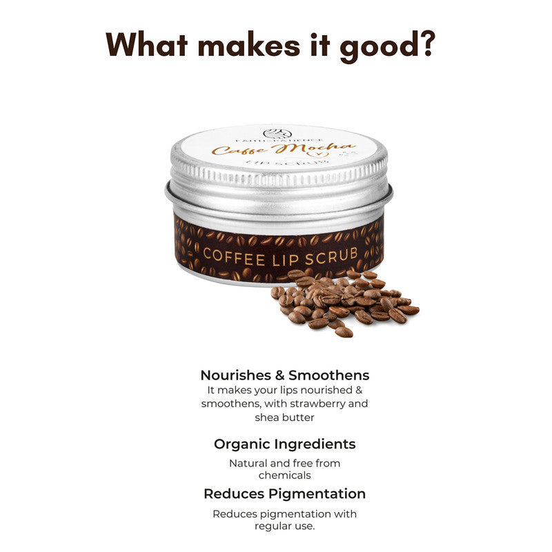 Coffee Lip Scrub | Nourishes & Smoothens | 25 g