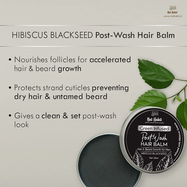 Hibiscus Hair Balm for Men | Hair & Beard Growth | 25 ml