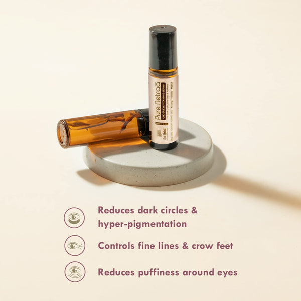 Under Eye Serum Roller | Rich in Vitamin E | No Preservantives | 9.2 ml