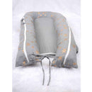 Newborn Baby Gifts | Organic Cotton Nest Bed | Grey