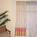 Chanderi Curtains | Pink | Set of 2