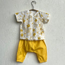 Organic Cotton Pant Set for Baby | Yellow