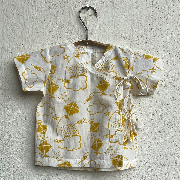 Organic Cotton Pant Set for Baby | Yellow