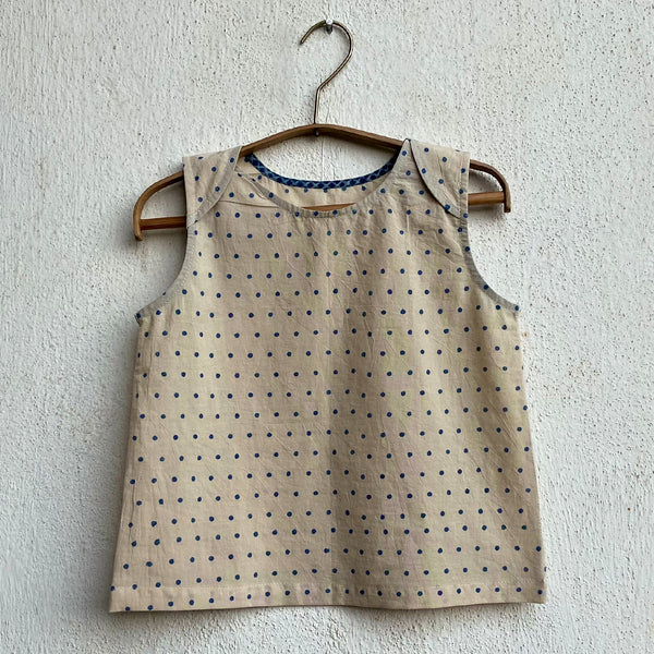 Organic Cotton Baby Jabla With Pants | Indigo Raidana