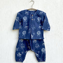 Organic Cotton Baby Kurta with Pants | Indigo