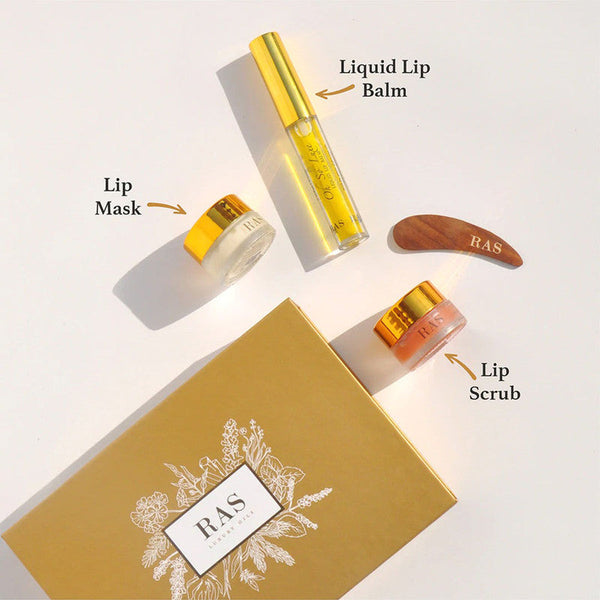 Ras Luxury | Gifts for Her | Lip Care Trio | Skin Nourishment | Set Of 3