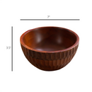 Wooden Bowl | 7x3.5 inch