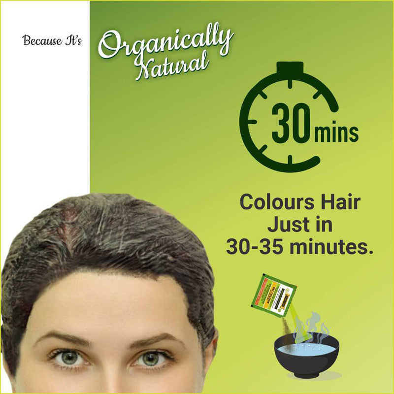 Natural Hair Gel Colour | Damage Free | Light Brown