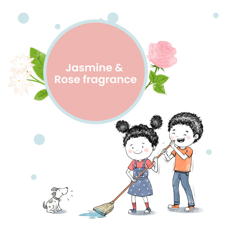 Floor Cleaner | Jasmine & Rose | Skin Safe & Baby Safe | 500 ml