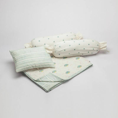 Organic Cotton Reversible Infant Gift Set