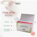 Ultra Thin Sanitary Pads for High Flow | Ultra Thin | Pack of 30