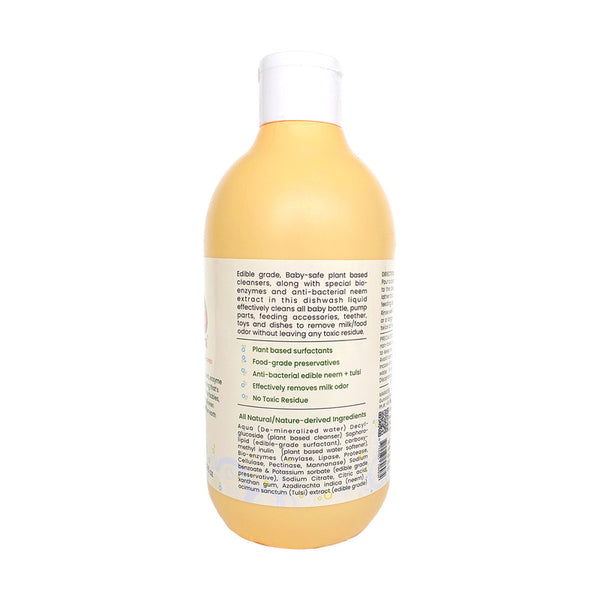 Natural Dish Wash Liquid | Baby Safe | Neem & Tulsi | 500 ml