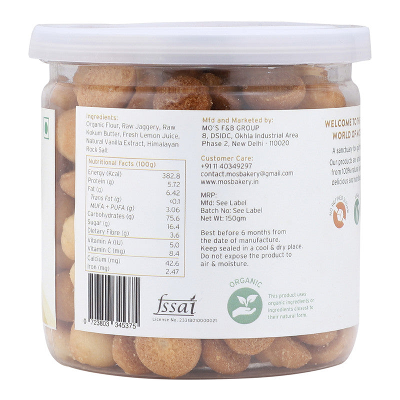 Cookies | Lemon & Jaggery | Organic | 150 g