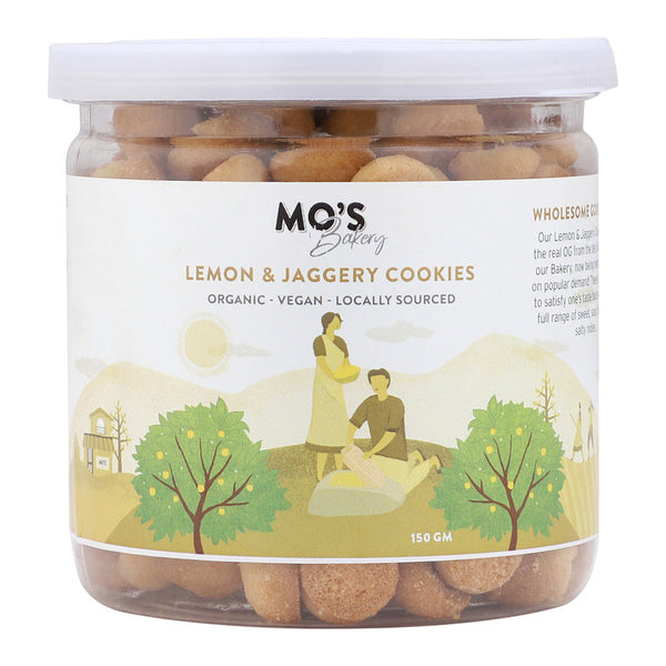 Cookies | Lemon & Jaggery | Organic | 150 g