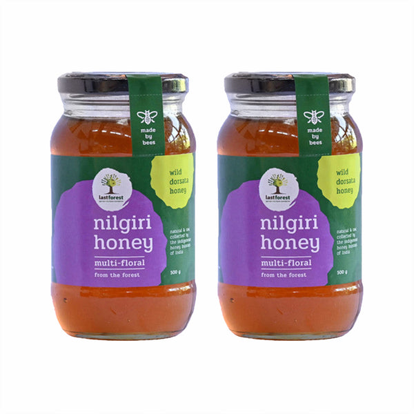 Last Forest Nilgiri Wild Honey | 500 g | Pack of 2