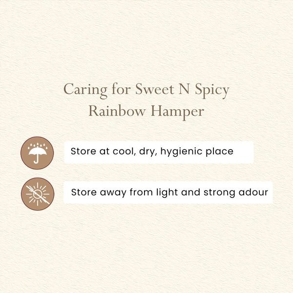 Wedding Gifts | Zero Preservative Sweet N Spicy Rainbow Hamper