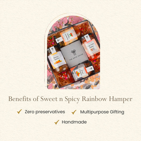 Wedding Gifts | Zero Preservative Sweet N Spicy Rainbow Hamper