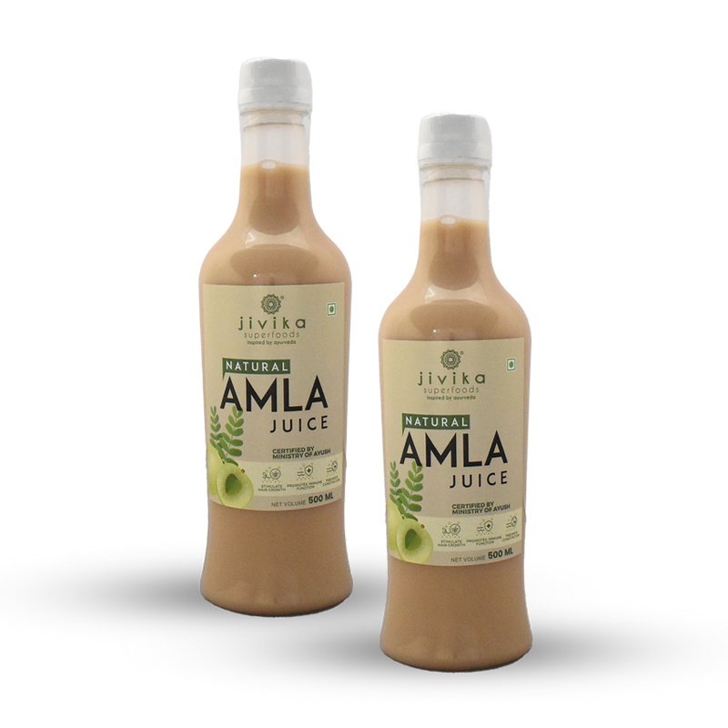 Natural Amla Juice | 500ml | Pack of 2