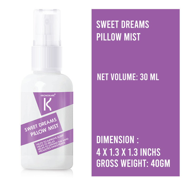 Pillow Mist | Improve Sleep & Relax | 30 ml | Pack of 3.