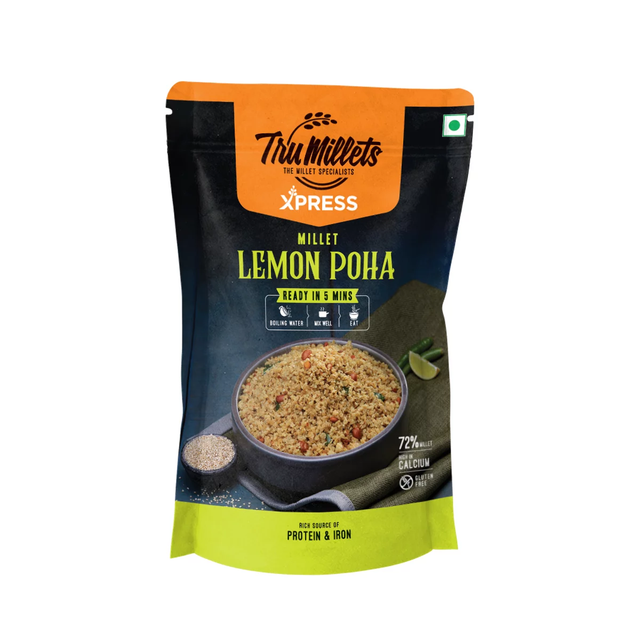 Keto Friendly Millet Lemon Poha | 180 g | Pack of 2