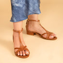 Ethically Sourced Leather Sandals | Tan