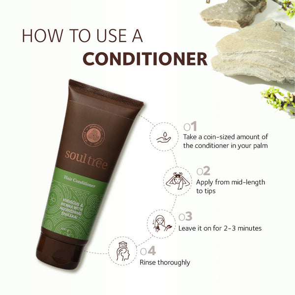 Hair Conditioner | Hibiscus & Henna with Nourishing Shikakai | 100 g