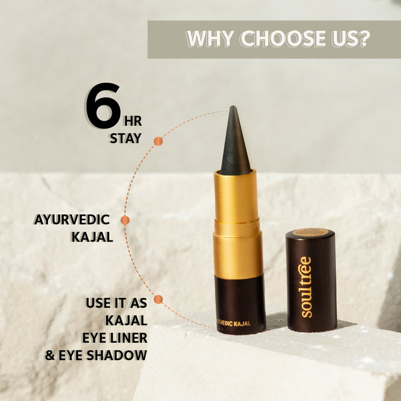 Natural Kajal | Grey Glow | 3 g