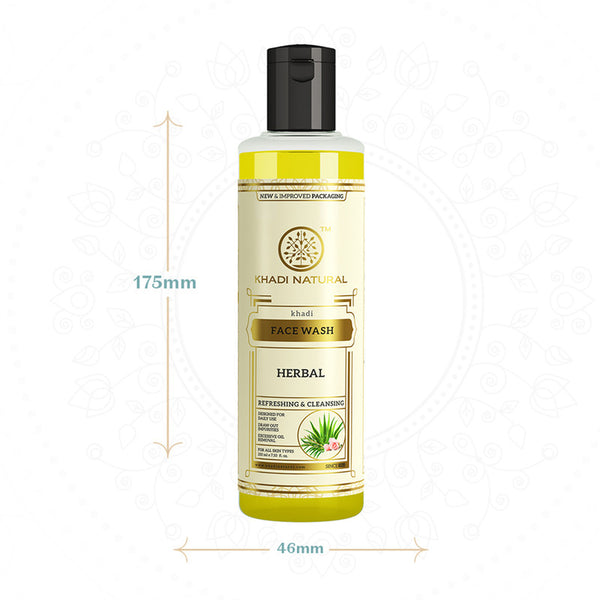 Khadi Natural | Face Wash | Anti Pollution | Pack of 2 | 420 ml