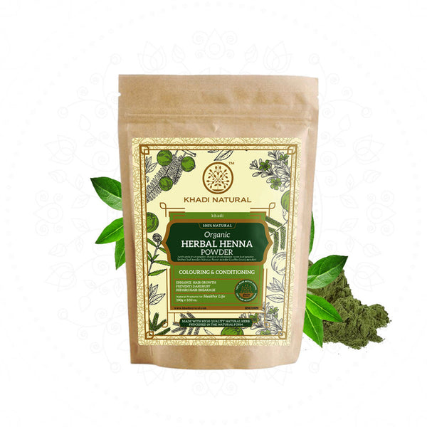 Khadi Natural Henna |  Herbal Powder | Anti Dandruff | Pack of 2