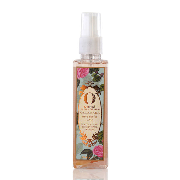 Ohria Ayurveda Rose Facial Mist | Soothing Toning | 100 ml