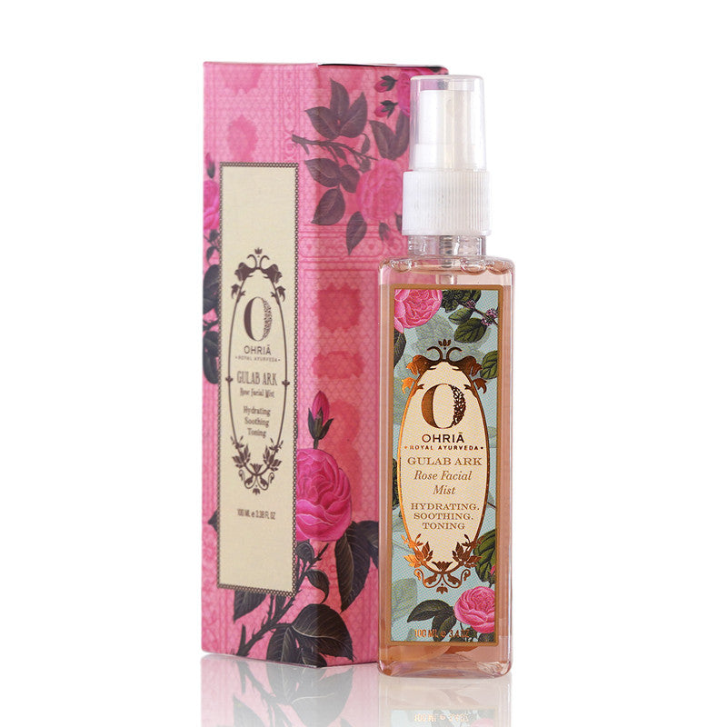 Ohria Ayurveda Rose Facial Mist | Soothing Toning | 100 ml